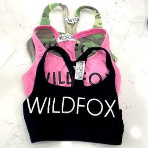 Three Wildfox bras